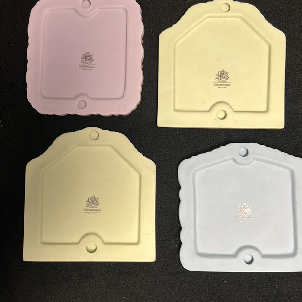 Precious Moments 4 Piece Wall Hanging Plaque